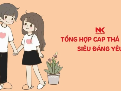 Caption thả thính hài hước: Tuyển tập stt "cà khịa" crush cực đỉnh 2026