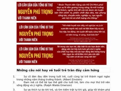 Những Câu Nói Hay Về Nhiệt Huyết Tuổi Trẻ Khơi Nguồn Đam Mê