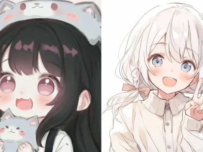 Những mẫu ảnh avatar anime girl cute dễ thương năm 2026