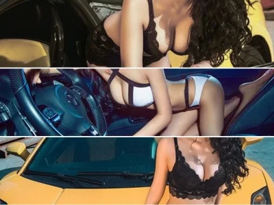 Sự thật về trào lưu hot girl ngồi trên xe hơi khoe nội y